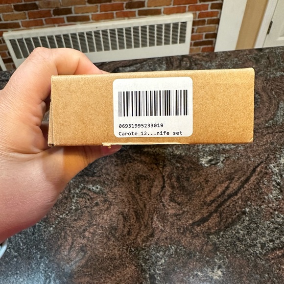 NIB Carote 12 piece knife set- patterned - Picture 4 of 9